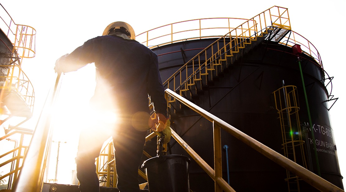 Medición estática de hidrocarburos